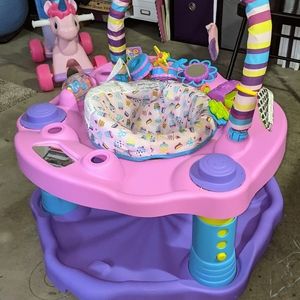 ExerSaucer baby Girl toy